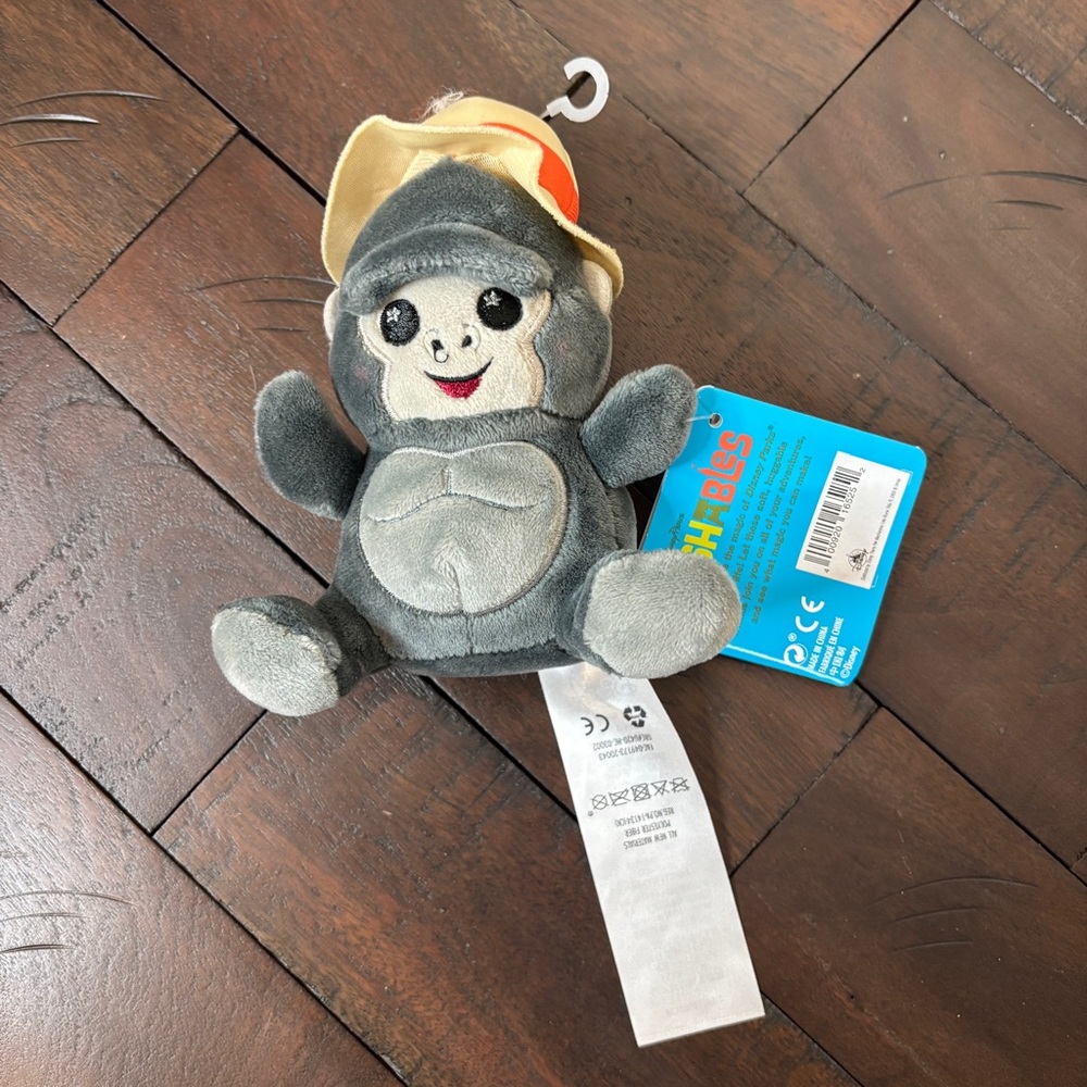 Disney‎ Parks Wishables Gorilla Stuffed - Limited: Jungle Cruise Series - NWT